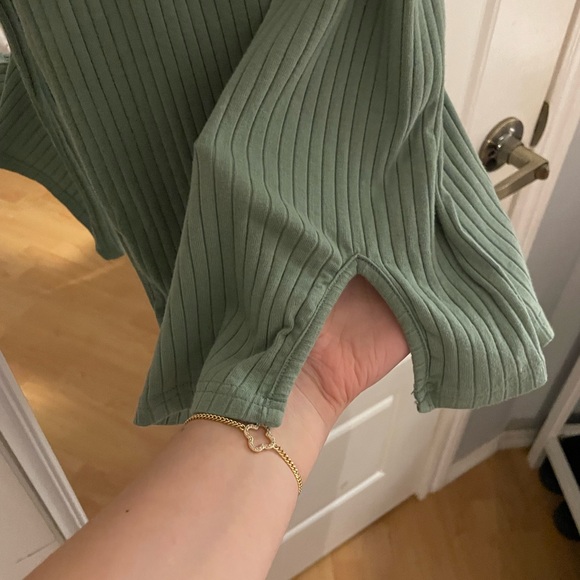 SHEIN: Mint split hem bodycon dress - Picture 5 of 6